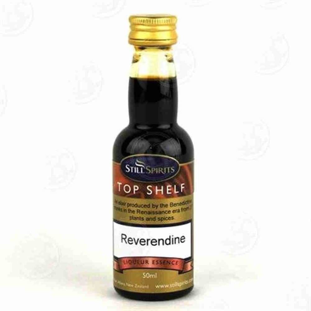 Dark brown Reverandine Liqueur Essence in a clear glass bottle with gold cap for Thailand Art Project Röcke