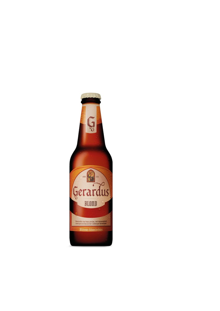 Gerardus Island Beer Bottle displayed on Nice Guy 2 product packaging