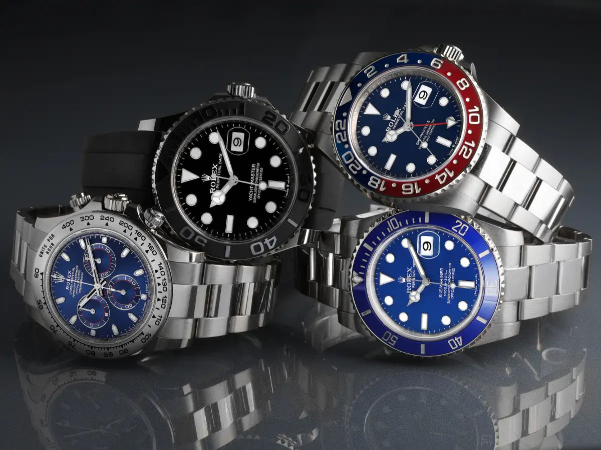 Rolex GMT-Master II Pepsi watch from the Sports Watch Collection with red and blue bezel