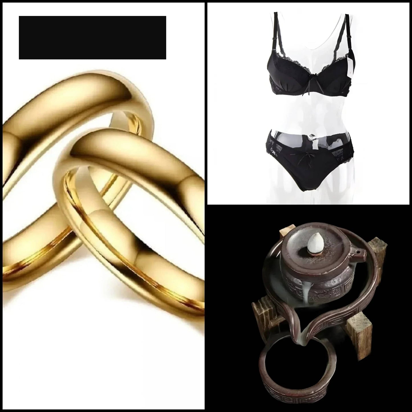 Gold wedding bands with smooth polished finish featured in 501 501 denim fashion cap product by buyathome24