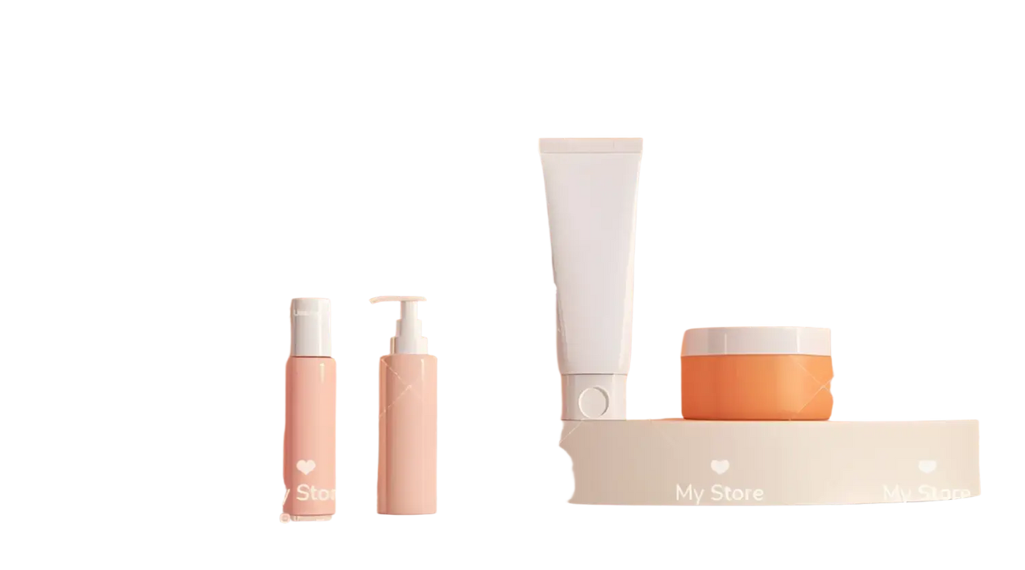 White cylindrical tube with pump dispenser and matte finish for easy use in sports and fitness smart gadgets routines