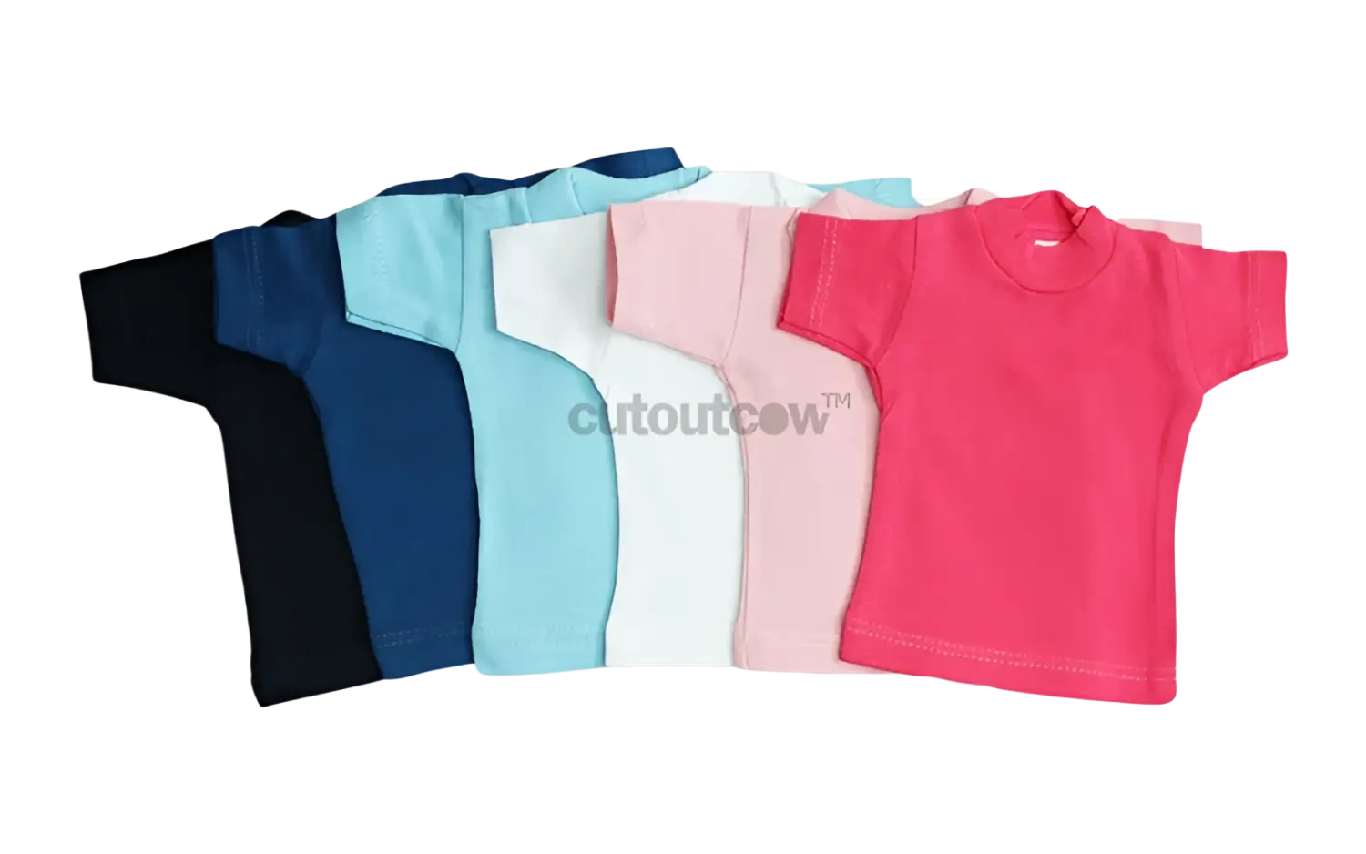 A vibrant pink short-sleeved baby onesie with ribbed cuffs perfect for active sports and fitness smart gadgets users